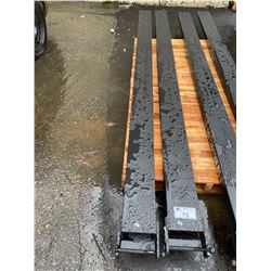 BRAND NEW SINGLE PAIR OF GREATBEAR 10' 6600LBS FORKLIFT FORK EXTENSIONS