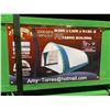 Image 2 : BRAND NEW GOLDEN MOUNT PE FABRIC ROUND ROOF STORAGE BUILDING ( DISASSEMBLED IN CRATE )
