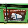 Image 2 : BRAND NEW GOLDEN MOUNT PE FABRIC ROUND ROOF STORAGE BUILDING ( DISASSEMBLED IN CRATE )