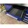 Image 2 : STEELMAN 7' 10 DRAWER, 2 DOOR BLUE METAL INDUSTRIAL WORK BENCH WITH DRAWER LOCKS, ANTI-SLIP