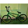 Image 1 : GREEN BOOYAH SINGLE SPEED BMX BIKE (NO BRAKE CABLES)