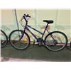 Image 2 : 2 BIKES - SILVER MARIN 24 - SPEED HYBRID BIKE & PURPLE NEXT 18 - SPEED MOUNTAIN BIKE