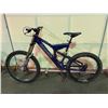 Image 1 : BLUE NO NAME 8 - SPEED FULL SUSPENSION MOUNTAIN BIKE WITH FULL DISC BRAKES