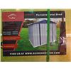Image 2 : NEW BASTONE 6' X 8' PORTABLE OUTDOOR METAL SHED