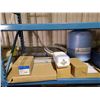 Image 2 : SHELF OF ASSORTED PLUMBING PRODUCT, STORAGE TANK & ELECTRICAL ITEMS