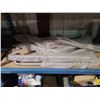 Image 2 : ASSORTED METAL SAFETY BARS & BIN OF LIGHTING