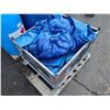 Image 2 : BIN OF ASSORTED SIZED TARPS *BIN NOT INCLUDED*