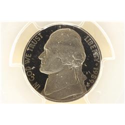 1989-S JEFFERSON NICKEL PCGS PR70 DCAM