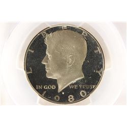 1980-S KENNEDY HALF DOLLAR PCGS PR69 DCAM