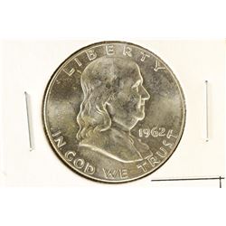 1962-D FRANKLIN HALF DOLLAR BRILLIANT UNC