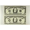 Image 1 : 2-$1000 PER PLATE SLIVER OF A CERTIFICATE