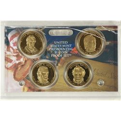 2009 US PRESIDENTIAL PROOF SET NO BOX CASE BROKEN