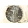 Image 1 : 1989 AMERICAN SILVER EAGLE UNC WITH TONING SPOT