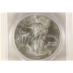 2014 AMERICAN SILVER EAGLE PCGS MS70 1ST STRIKE