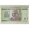 Image 1 : 2008 ZIMBABWE FIFTY TRILLION DOLLARS BANK NOTE