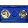 Image 1 : 1986 LIBERTY 2 COIN SET CONTAINS:
