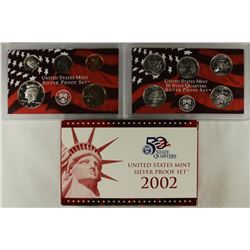2002 US SILVER PROOF SET (WITH BOX)