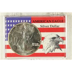 1987 AMERICAN SILVER EAGLE BRILLIANT UNC