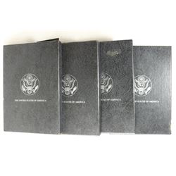 4-EMPTY GSA MORGAN DOLLAR BOXES VARIOUS COND.