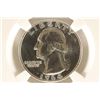 Image 1 : 1964 WASHINGTON SILVER QUARTER NGC PF68