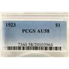 Image 3 : 1923 PEACE SILVER DOLLAR PCGS AU58