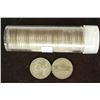 Image 1 : ROLL OF 39-1944-S 35% SILVER JEFFERSON WAR NICKELS