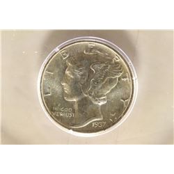 1937 MERCURY DIME PCGS MS66FB