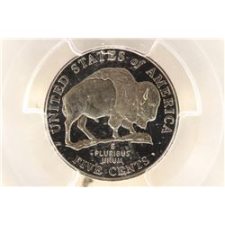 2005-S BISON NICKEL PCGS PR70 DCAM