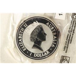 1994 AUSTRALIA KOOKABURRA 1 OZ SILVER DOLLAR