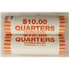 Image 1 : 2-$10 ROLLS OF 2009-P GUAM QUARTERS BRILLIANT UNC