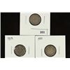 Image 1 : 1911, 1918 & 1919 CANADA SILVER 10 CENTS