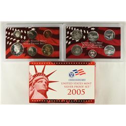 2005 US SILVER PROOF SET (WITH BOX)