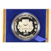 Image 2 : 1977 SINGAPORE $10 SILVER PROOF COIN COMES