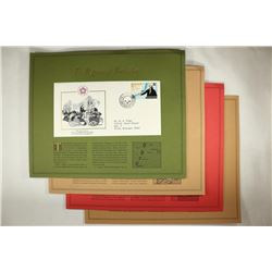 4 ASSORTED 1976 1ST DAY OF ISSUE ENVELOPES WITH