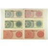 Image 2 : 6 PIECES OF 1964 INDONESIAN CURRENCY 1 SEN, 5 SEN,