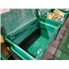 Image 2 : GREENLEE 3048 GREEN MOBILE 25 CUBIC FOOT CAPACITY JOBSITE STORAGE CHEST 30"H X 48"W X 30"D