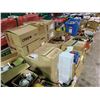 Image 2 : PALLET OF ASSORTED ELECTRICAL HARDWARE, LIGHTING & BULBS