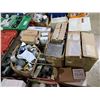 Image 2 : PALLET OF ASSORTED ELECTRICAL HARDWARE, LIGHTING & BULBS