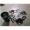 Image 1 : PALE OF ASSORTED SAFETY HARNESSES AND LANYARDS (CERTIFICATION UNKNOWN)