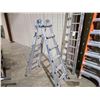 Image 2 : MASTERCRAFT ALUMINUM COMBINATION LADDER