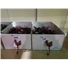 Image 2 : 3 BOXES OF RUSTIC WALL MOUNTED SINGLE HOOK COAT HANGER