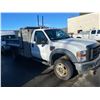 Image 2 : 2008 FORD F-450 XL SUPERDUTY, 2DR DUMP, WHITE, VIN # 1FD4F47R08EC57990