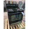 Image 1 : BLACK GE TRUETEMP ELECTRIC STOVE