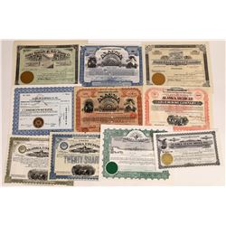 Alaska Mining Stock Collection  (109273)