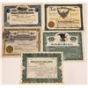 Image 1 : Five Different Mohave County Mining Stocks  (109258)