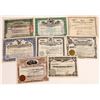 Image 1 : Eight Different Oatman, Arizona Mining Stock Certificates  (109267)