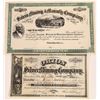 Image 1 : Two Different Pima County Mining Stock Certificates  (113805)