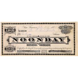 Noonday Mining Company Stock  (123538)