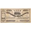 Image 1 : Tiger Gold and Silver Mining Company Stock Certificate, Bodie, California  (123549)