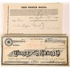 Image 1 : Tioga Consolidated Mining Company Stock and Stock Request , Bodie (123562)